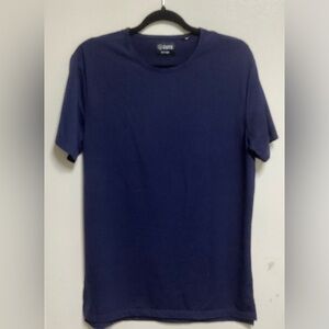 Cuts Crew Split Hem T-Shirt   M